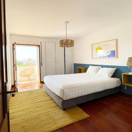 Yellow House Aveiro Smart Tv And Garage Ngoại thất bức ảnh